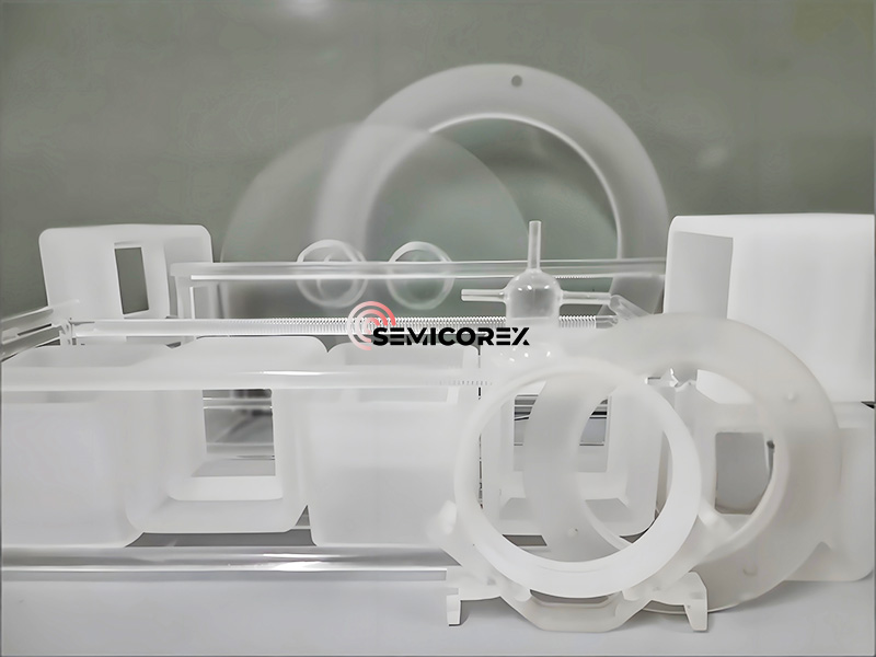 Kakšna je napetost delov iz kremenčevega stekla