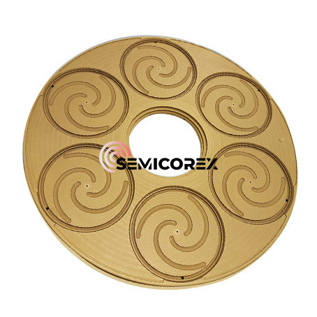 CVD TaC prevlečen susceptor