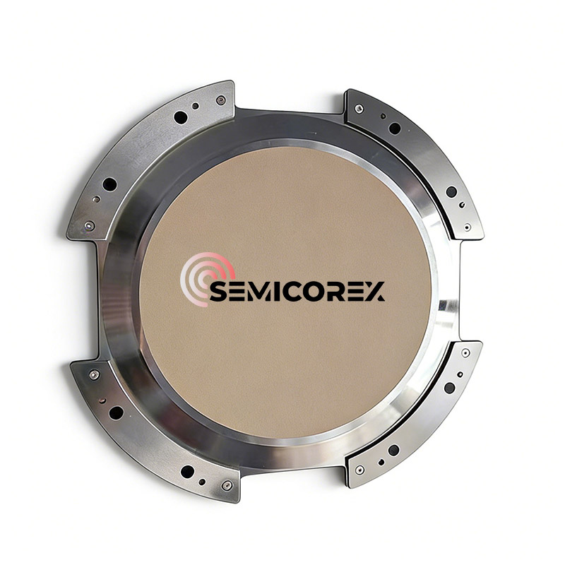 Mikroporozna keramična vpenjalna glava